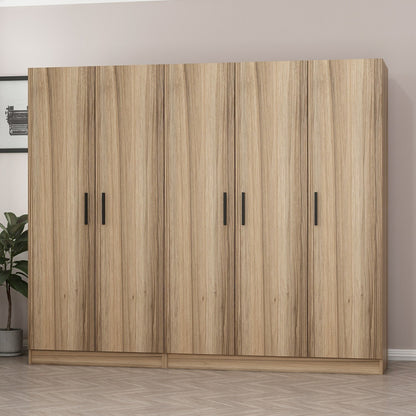 Ντουλάπα 225x190x52 εκ Dore 506MNR2596