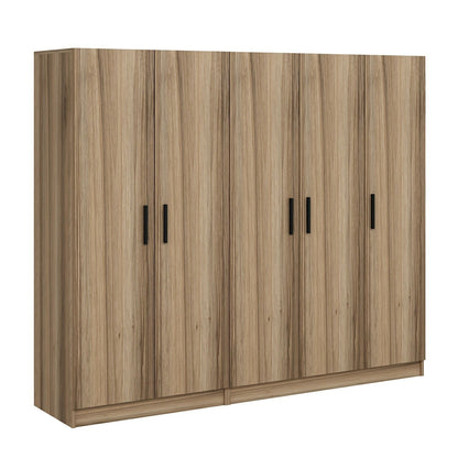 Ντουλάπα 225x190x52 εκ Dore 506MNR2596