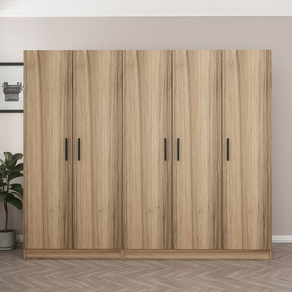 Ντουλάπα 225x210x52 εκ Dore 506MNR2597