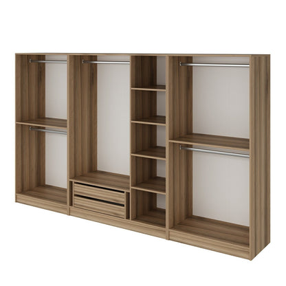 Ντουλάπα 315x190x52 εκ Dore 506MNR2619