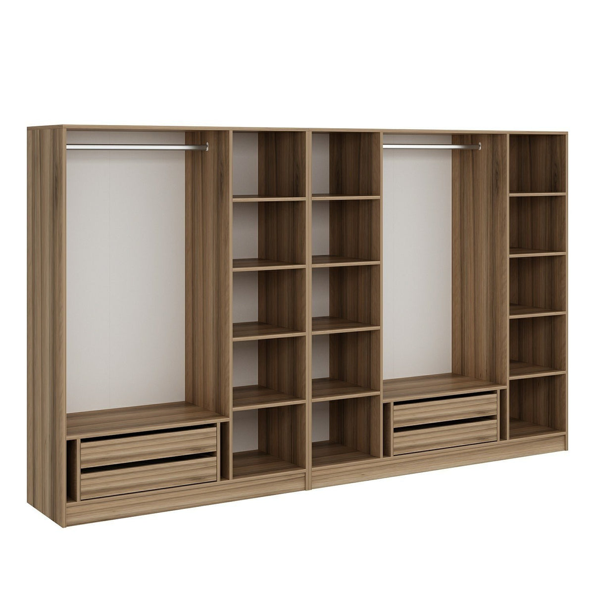 Ντουλάπα 315x190x52 εκ Dore 506MNR2621