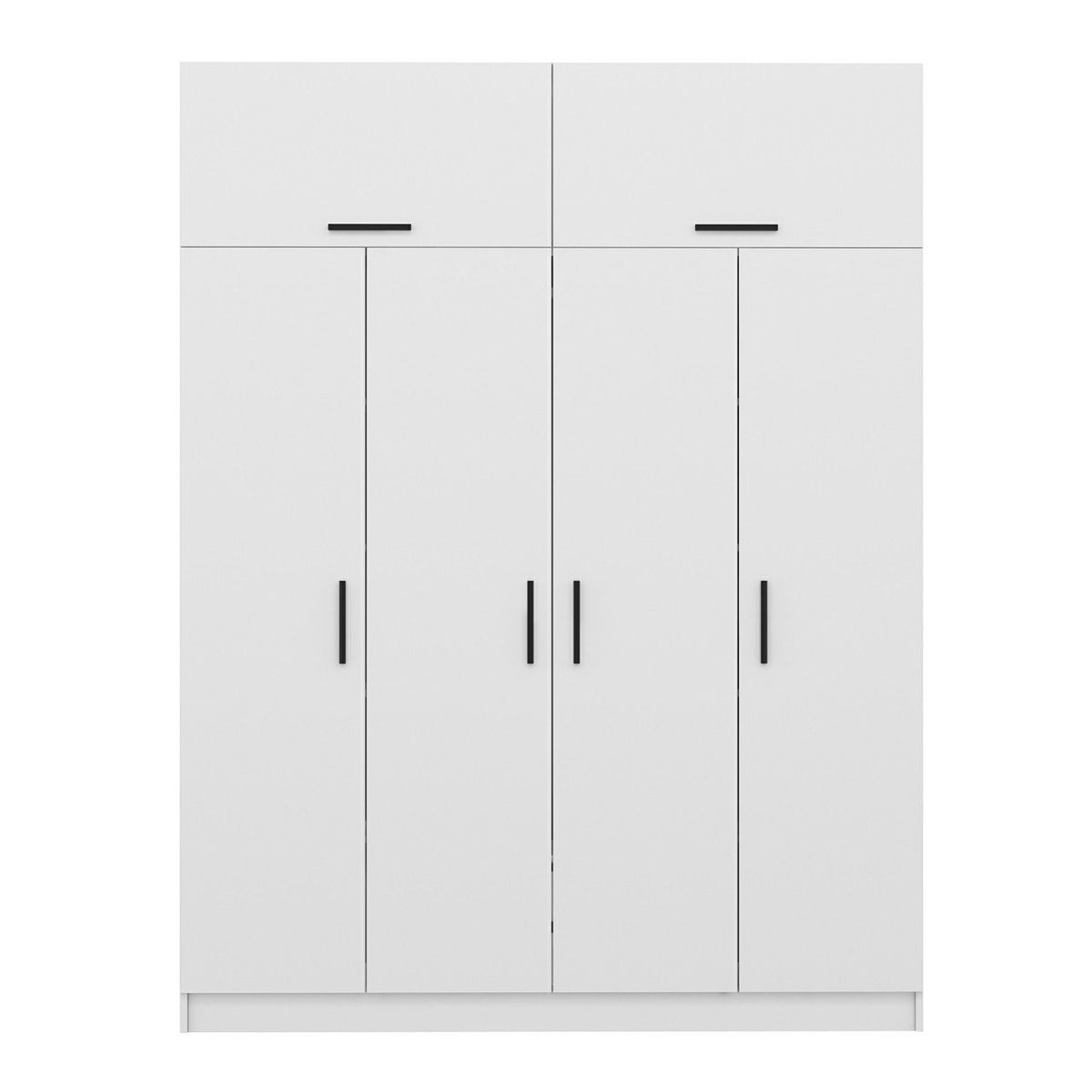Ντουλάπα 180x255x52 εκ Λευκό 506MNR2650