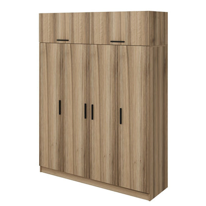 Ντουλάπα 180x235x52 εκ Dore 506MNR2675