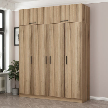 Ντουλάπα 180x255x52 εκ Dore 506MNR2676