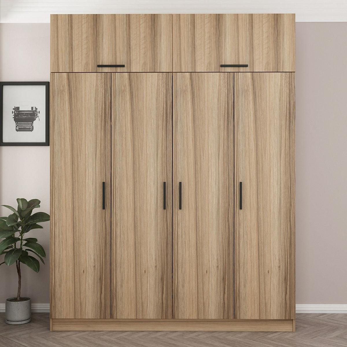 Ντουλάπα 180x255x52 εκ Dore 506MNR2676