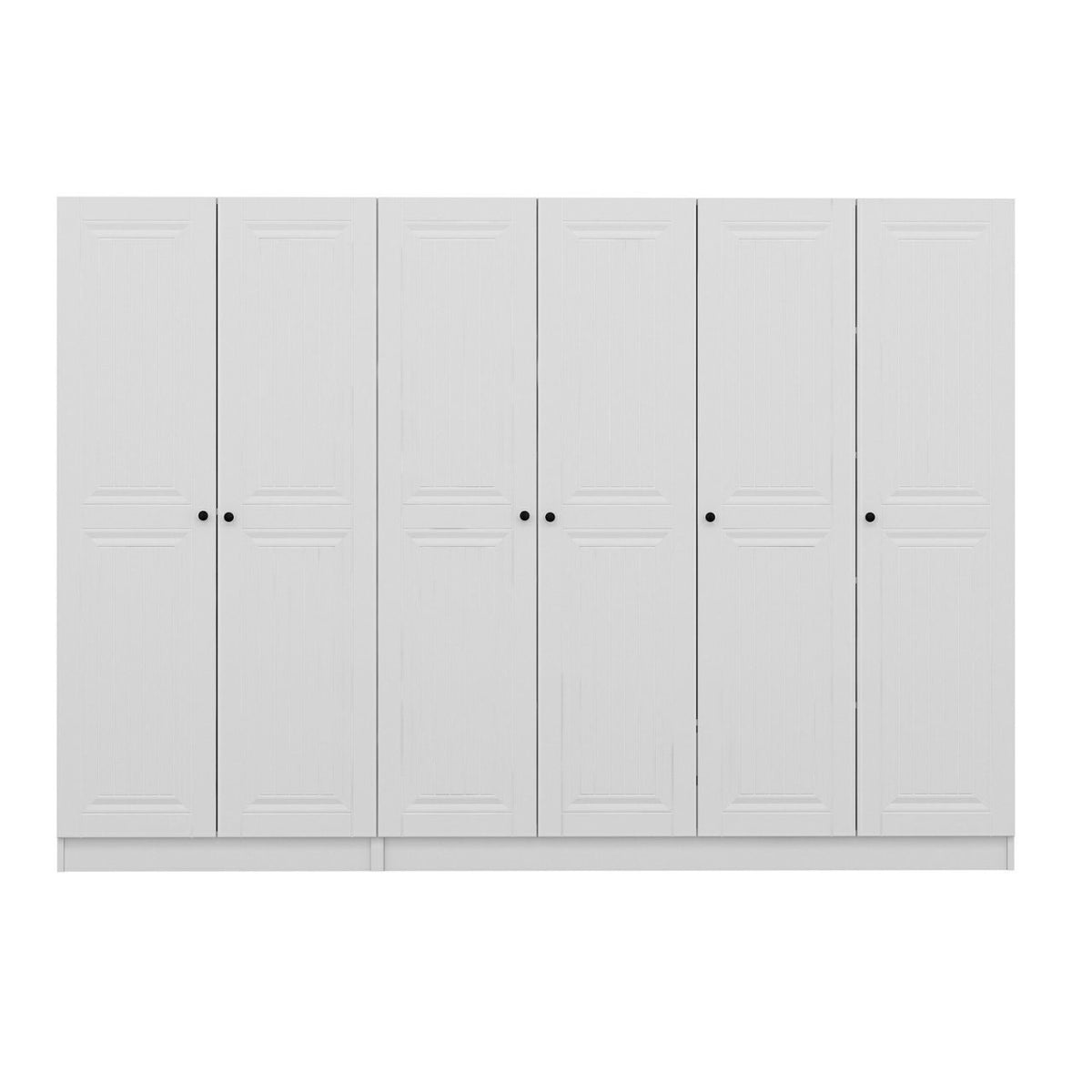 Ντουλάπα 270x190x52 εκ Λευκό 506MNR2707