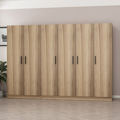 Ντουλάπα 270x210x52 εκ Dore 506MNR2747