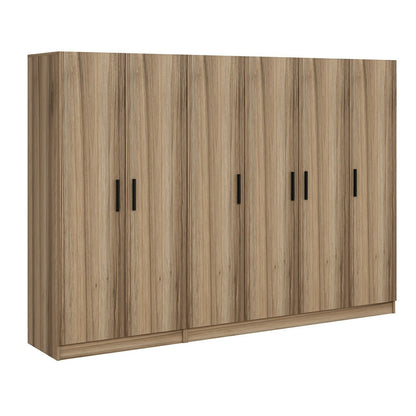 Ντουλάπα 270x210x52 εκ Dore 506MNR2747