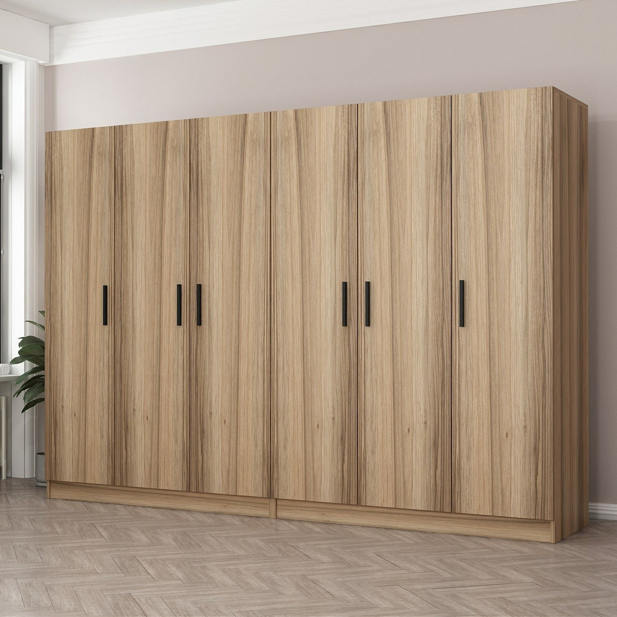 Ντουλάπα 270x210x52 εκ Dore 506MNR2751