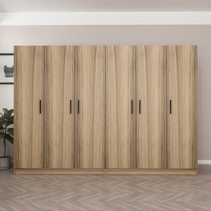 Ντουλάπα 270x210x52 εκ Dore 506MNR2751