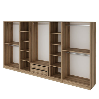 Ντουλάπα 360x190x52 εκ Dore 506MNR2777