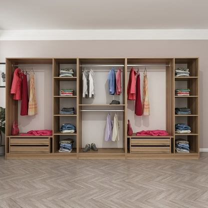 Ντουλάπα 360x190x52 εκ Dore 506MNR2779