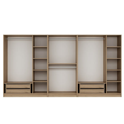 Ντουλάπα 360x190x52 εκ Dore 506MNR2779