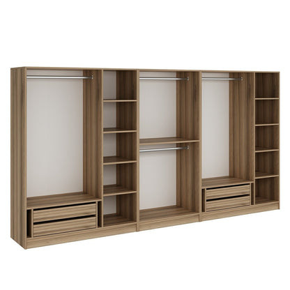 Ντουλάπα 360x210x52 εκ Dore 506MNR2780