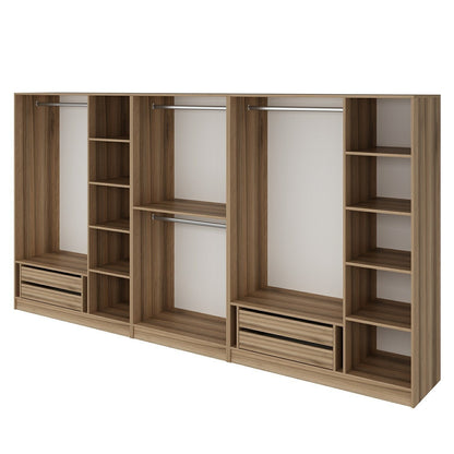 Ντουλάπα 360x210x52 εκ Dore 506MNR2780
