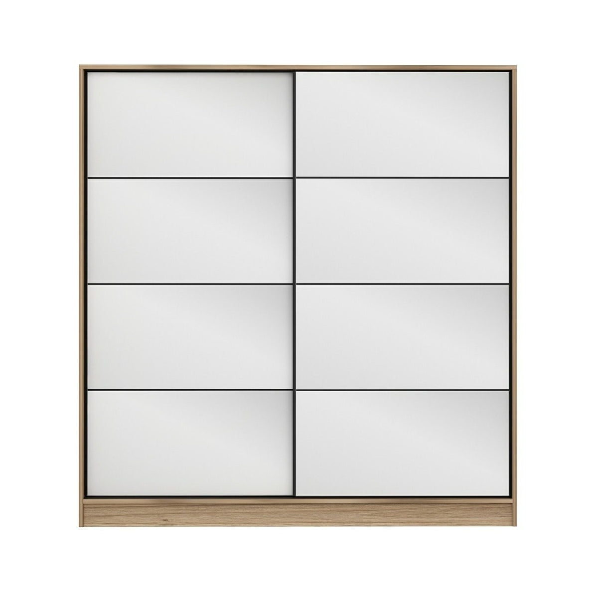Ντουλάπα 180x190x52 εκ Dore 506MNR2783