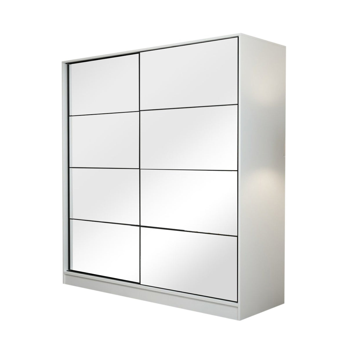 Ντουλάπα 220x210x60 εκ Λευκό 506MNR2785