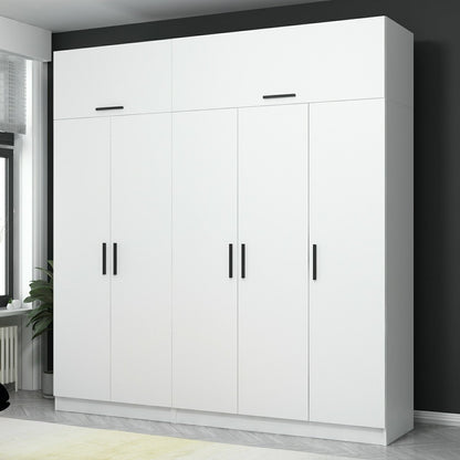 Ντουλάπα 225x235x52 εκ Λευκό 506MNR2787