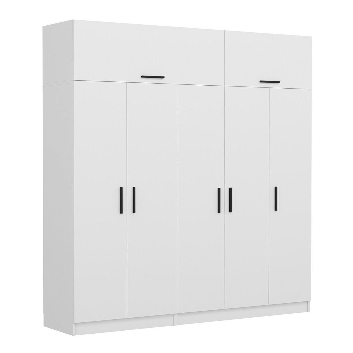 Ντουλάπα 225x235x52 εκ Λευκό 506MNR2787