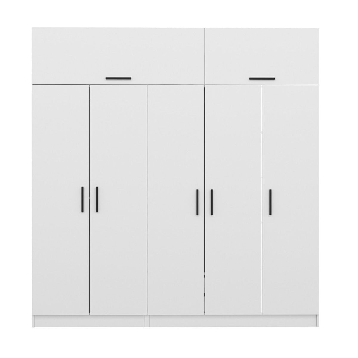 Ντουλάπα 225x255x52 εκ Λευκό 506MNR2788