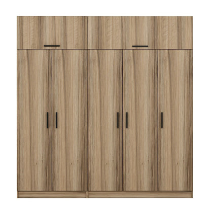 Ντουλάπα 225x255x52 εκ Dore 506MNR2807