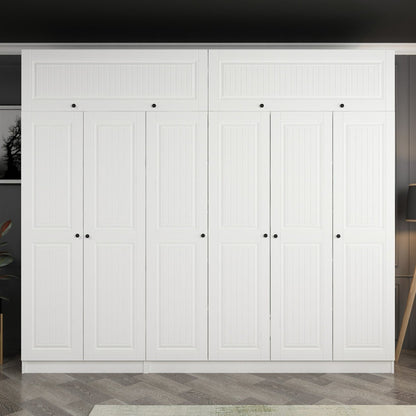 Ντουλάπα 270x235x52 εκ Λευκό 506MNR2889