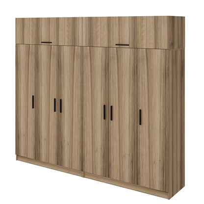 Ντουλάπα 270x235x52 εκ Dore 506MNR2897