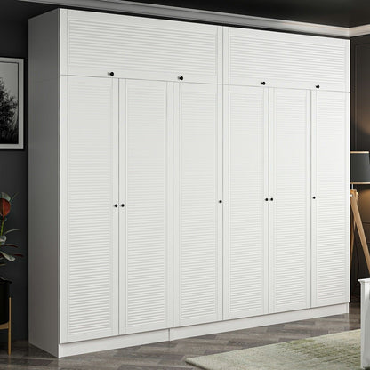 Ντουλάπα 270x210x52 εκ Λευκό 506MNR2903