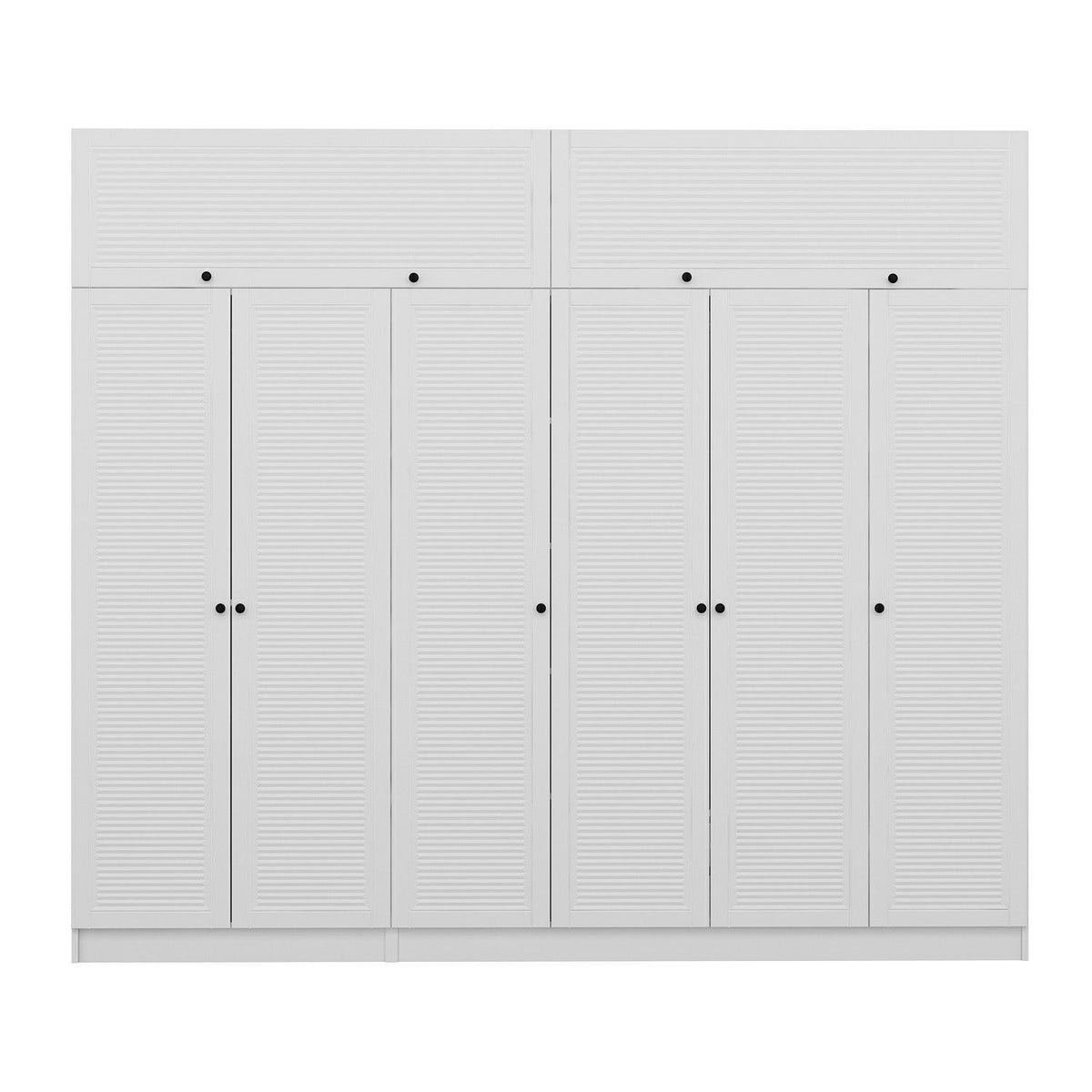 Ντουλάπα 270x210x52 εκ Λευκό 506MNR2903