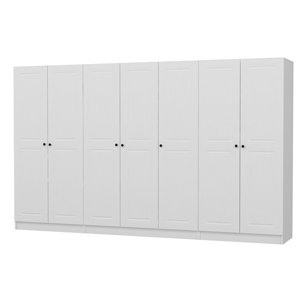 Ντουλάπα 315x210x52 εκ Λευκό 506MNR2948