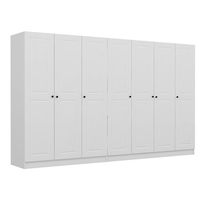 Ντουλάπα 315x210x52 εκ Λευκό 506MNR2950