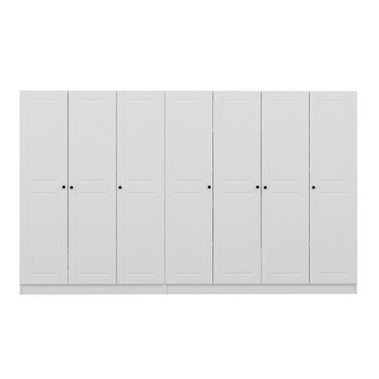 Ντουλάπα 315x210x52 εκ Λευκό 506MNR2950
