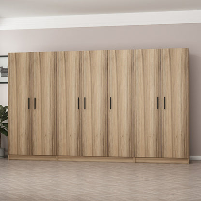 Ντουλάπα 315x210x52 εκ Dore 506MNR3105