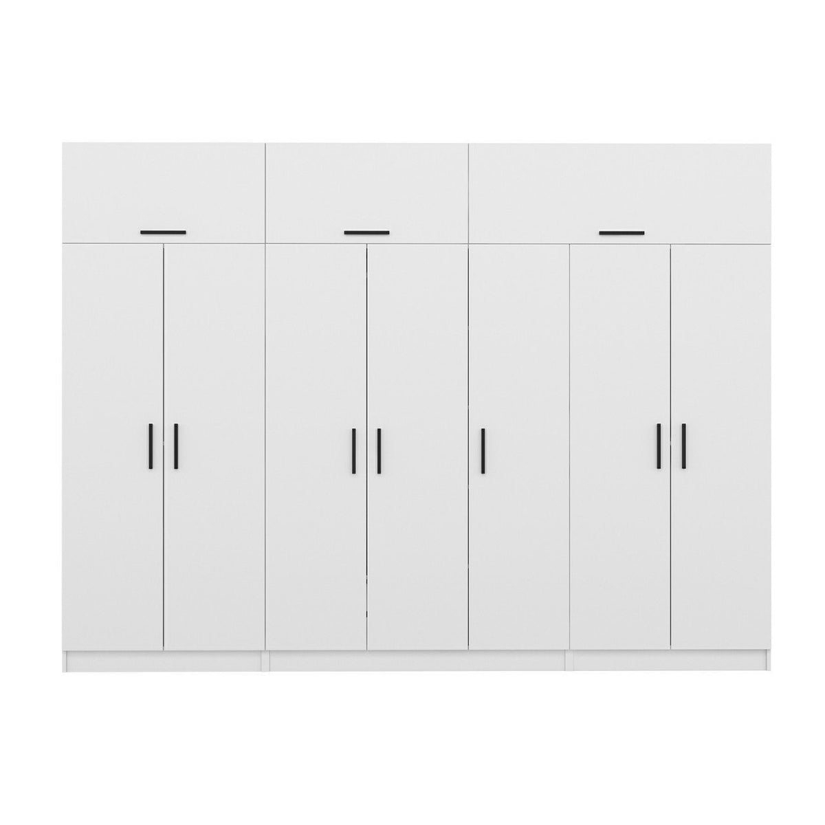 Ντουλάπα 315x235x52 εκ Λευκό 506MNR3503