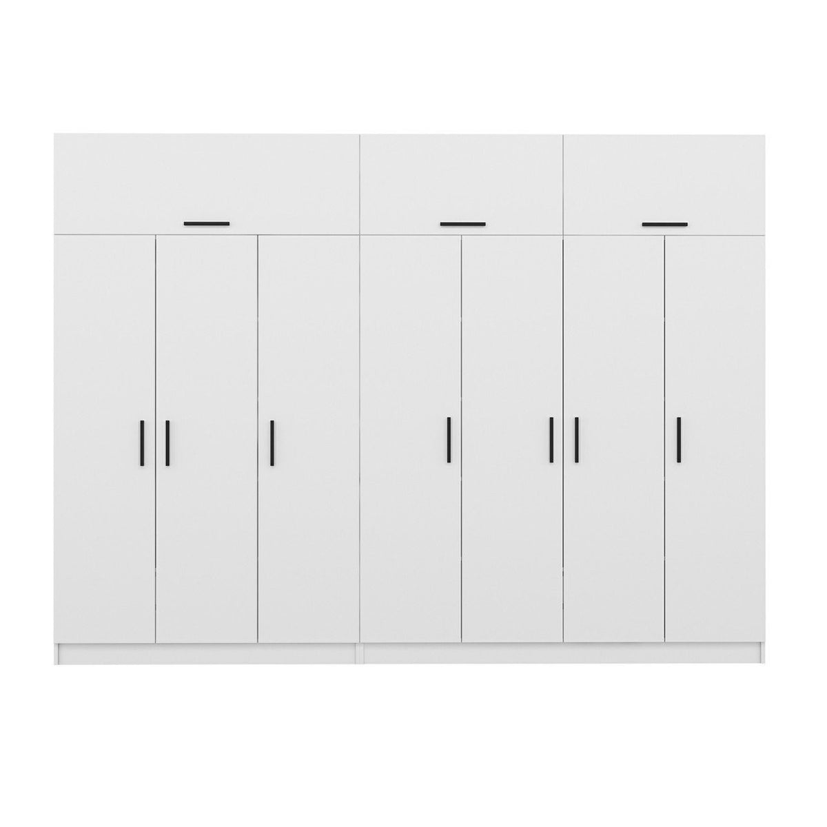 Ντουλάπα 315x235x52 εκ Λευκό 506MNR3505