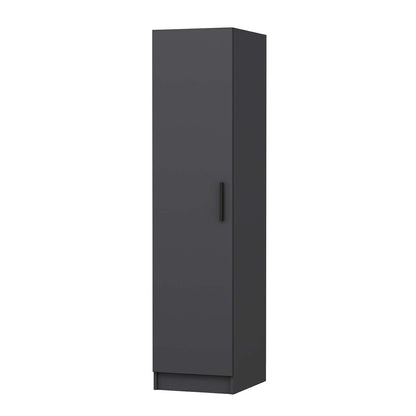 Ντουλάπα 45x190x52 εκ Ανθρακί 506MNR3601