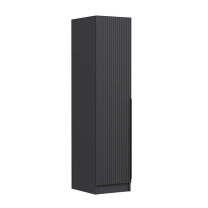 Ντουλάπα 45x190x52 εκ Ανθρακί 506MNR3603