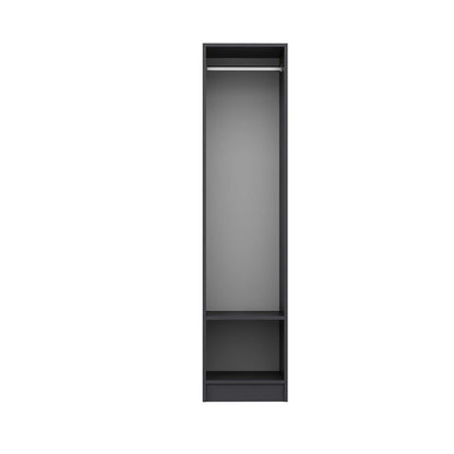 Ντουλάπα 45x190x52 εκ Ανθρακί 506MNR3603