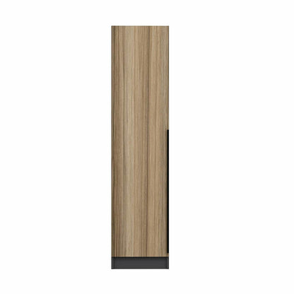Ντουλάπα 45x210x52 εκ Walnut Anthracite 506MNR3614