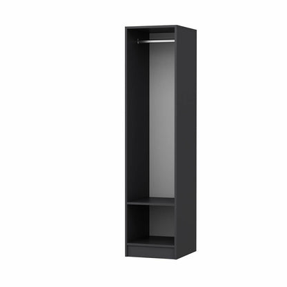 Ντουλάπα 45x210x52 εκ Ανθρακί 506MNR3620