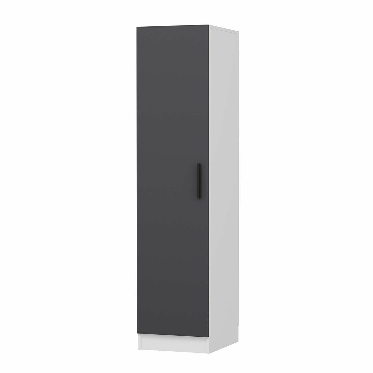 Ντουλάπα 45x190x52 εκ Ανθρακί 506MNR3621