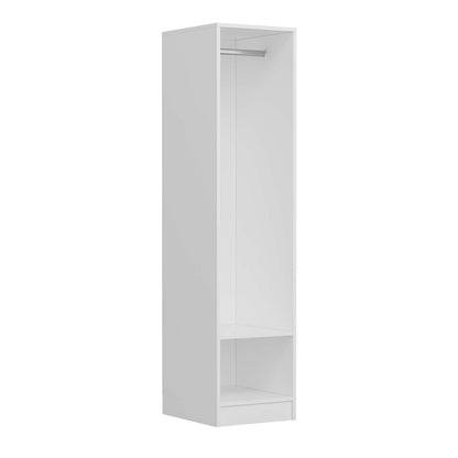 Ντουλάπα 45x190x52 εκ White Dark Grey 506MNR3637