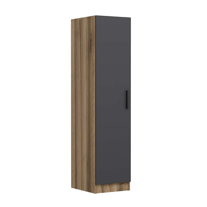 Ντουλάπα 45x210x52 εκ Anthracite Dore 506MNR3642