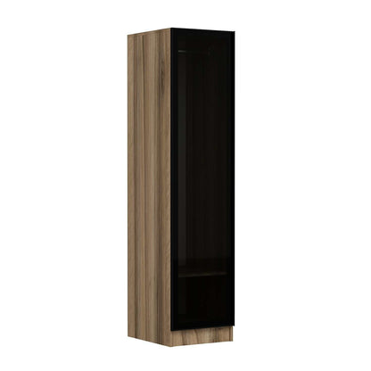Ντουλάπα 45x190x52 εκ Golden Oak Dark Grey 506MNR3657