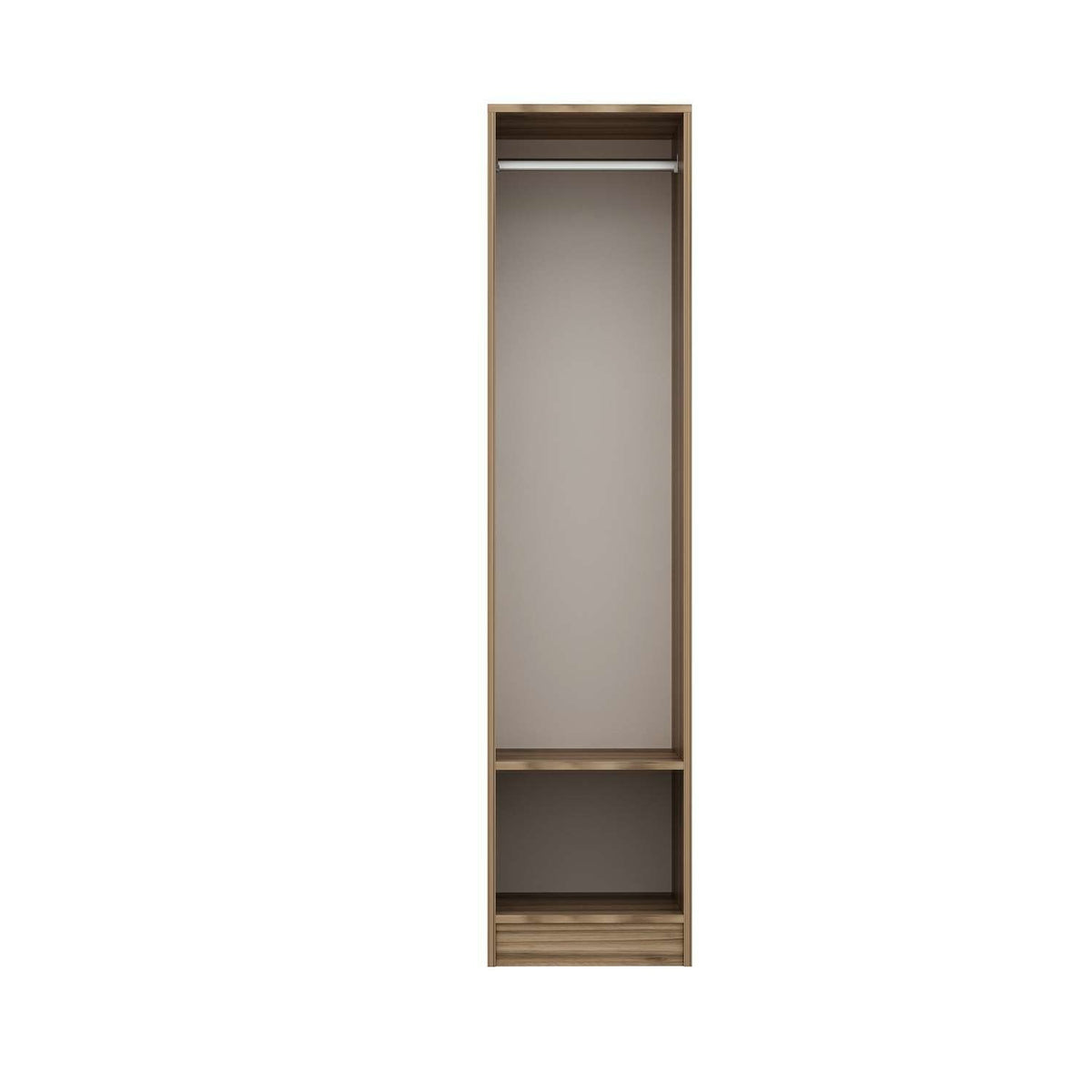Ντουλάπα 45x190x52 εκ Golden Oak Dark Grey 506MNR3657