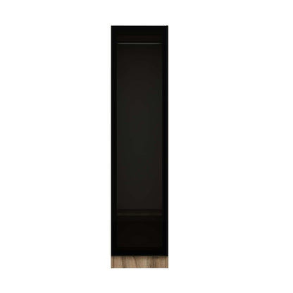 Ντουλάπα 45x210x52 εκ Golden Oak Dark Grey 506MNR3658