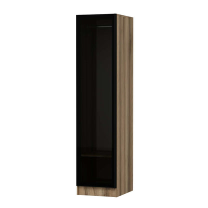 Ντουλάπα 45x210x52 εκ Golden Oak Dark Grey 506MNR3658