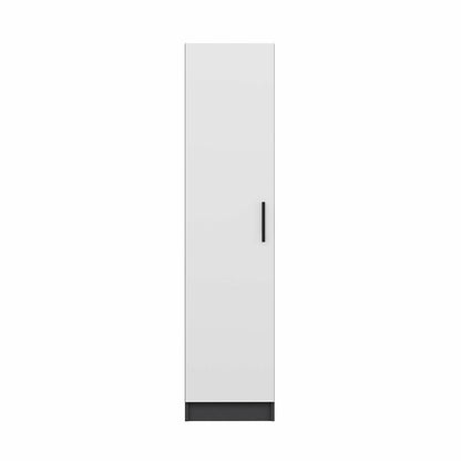 Ντουλάπα 45x210x52 εκ White Anthracite 506MNR3666