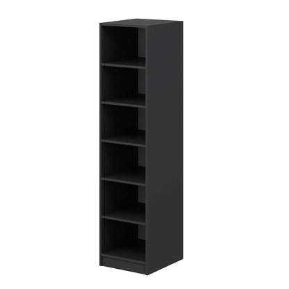 Ντουλάπα 45x190x52 εκ White Anthracite 506MNR3667