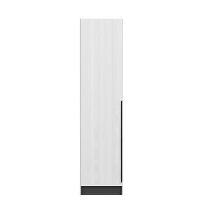Ντουλάπα 45x210x52 εκ White Anthracite 506MNR3668